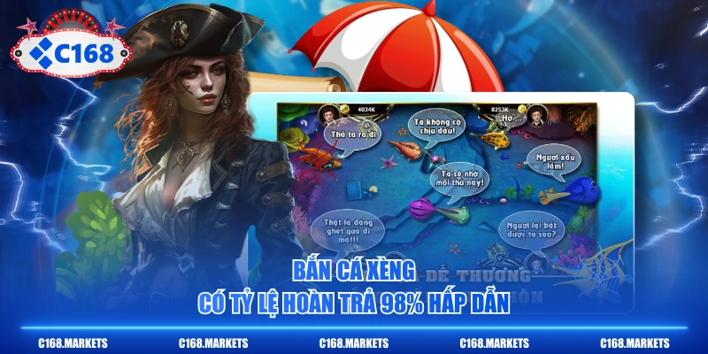 Mẹo Chơi Bắn Cá Xèng Khuấy Động Đại Dương Săn Thưởng 5.000X 2 Bắn Cá Xèng có tỷ lệ hoàn trả 98% hấp dẫn